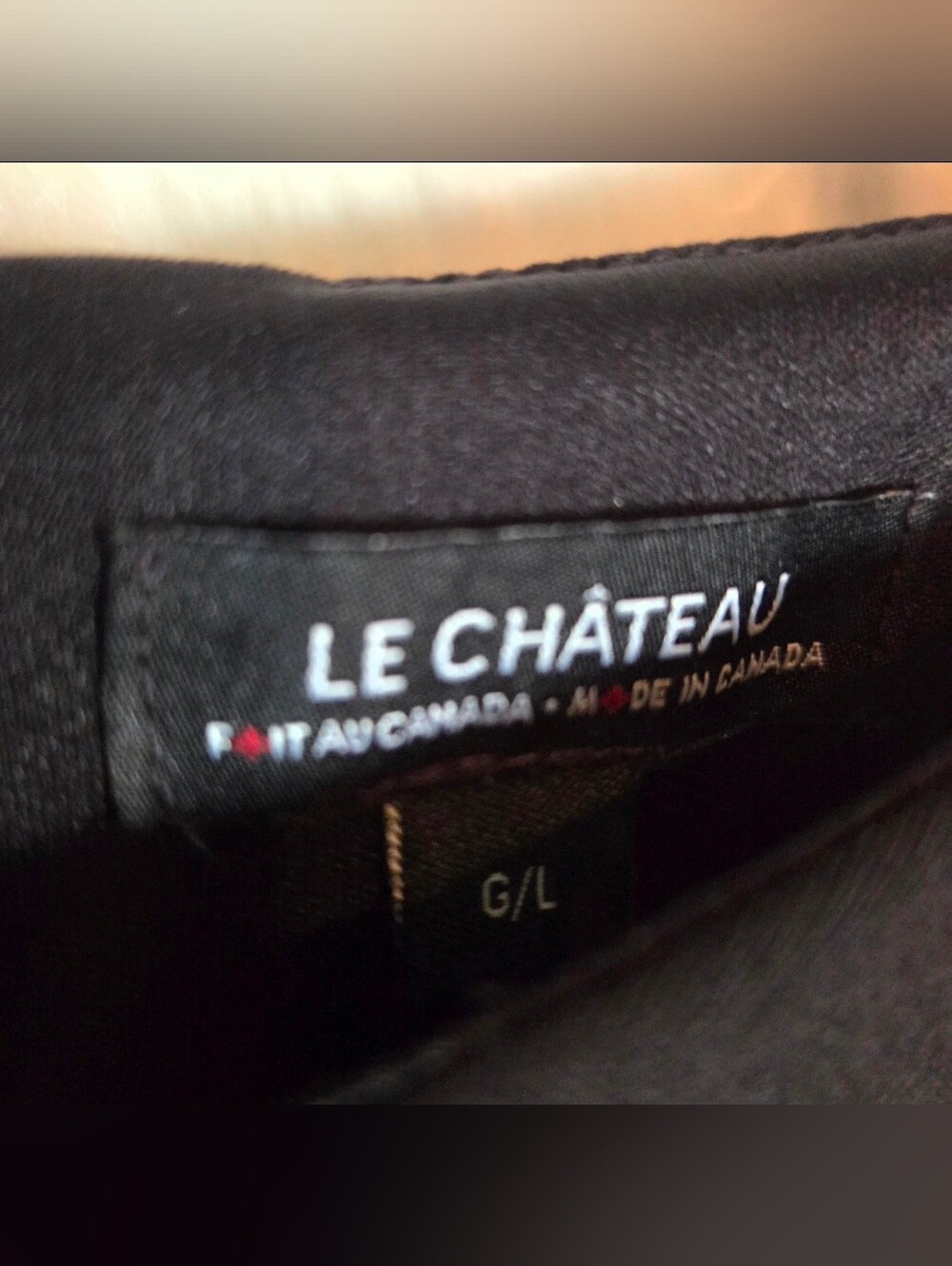Le Chateau Black Sleeveless Ruched Sheath Dress - Picture 7 of 8